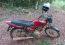 Polícia Militar recupera motocicleta furtada