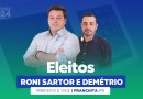 Ronimar Sartor e Demetrio Marcon são eleitos a prefeito e vice-prefeito com 2.050 votos
