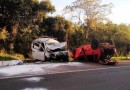 Três pessoas morrem em colisão frontal na BR-282
