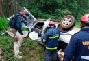 Gravíssimo acidente com vítima fatal na BR-163 em Santo Antonio do Sudoeste