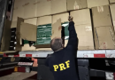 PRF apreende 15 mil pares de calçados falsificados com destino a São Miguel do Oeste