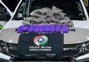 Mulher é presa com quase 12 kg de maconha