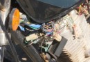 Motocicleta é apreendida em Foz do Iguaçu com fios do sistema elétrico amarrados com terço