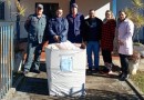 Corpo de Bombeiros realiza doação de cobertores para a campanha do agasalho