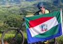 Vanda Grespan representa Dionísio Cerqueira na 7ª Pedalada Tunápolis e percorre 317 km