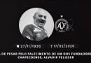 Morre Alvadir Pelisser, um dos fundadores da Chapecoense