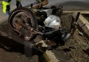 Motociclista fica gravemente ferido em acidente na SC-163