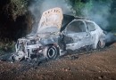 Incêndio em veículo mobiliza Corpo de Bombeiros no Oeste de SC