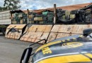PRF apreende quase 4,5 toneladas de maconha na BR-277