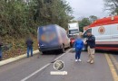 Colisão entre cinco veículos deixa um morto e interdita a BR-282