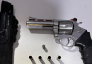 Polícia apreende revólver calibre .38 após denúncia de ameaça