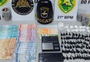 Polícia prende homem por tráfico de drogas e apreende entorpecentes em casa noturna