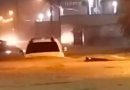 Com 957 mm de chuvas em 24h, Norte de SC é castigado por temporais