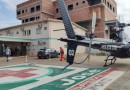 Menina de 3 anos é atingida na cabeça por retroescavadeira
