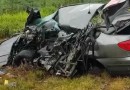Pai e filha perdem a vida em grave acidente na BR-373