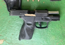 Homem é preso com pistola 9mm durante fiscalização na SC-155