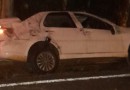 Colisão frontal na SC-161 deixa motorista ferido