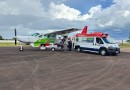 Bebê recém-nascida com infecção intestinal é transferida de avião de São Miguel do Oeste para Lages
