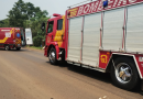 Acidente de trânsito é registrado na BR-163 no trevo de acesso a aduana de cargas