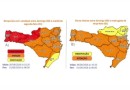 Defesa Civil mantém alerta para temporais com granizo, vendavais, chuva intensa e volumosa