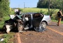 Duas pessoas morreram em grave acidente na PR 473