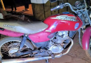 Motocicleta furtada é recuperada pela PM