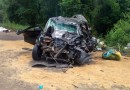 Idoso e menina de 11 anos morrem em grave acidente na BR-153, no Oeste de SC