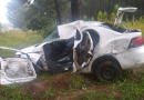 Homem morre após carro sair da pista e atingir árvore