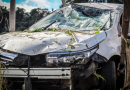 Motorista sai ileso após acidente na BR 282