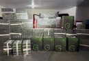 PRE apreende caminhonete com cigarros contrabandeados após condutor fugir de abordagem na PR-483