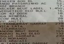 Cliente finge mal-estar para não pagar conta de R$ 6 mil em bar e se dá mal