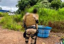 Homens são presos logo após invadir obra e cometer furto