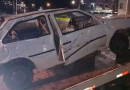 Homem destrói o próprio carro a marretadas após veículo ser recolhido pela PM em Xanxerê
