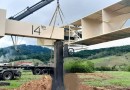 Réplica do avião 14 Bis é instalada em município catarinense
