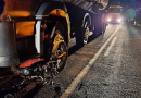 Motociclista morre após colisão com caminhão na PR-566