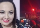 Capotamento mata professora na BR-282 e deixa outros dois feridos
