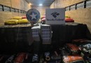 Receita Federal apreende caminhão com cerca de 175 mil maços de cigarros paraguaios em Florianópolis
