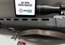 Polícia Militar apreende rifle após disparos de arma de fogo