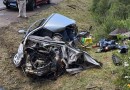 Idoso morre em batida frontal entre automóvel e caminhão na BR-282