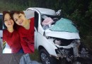 Mãe e filha de São Miguel do Oeste morrem em colisão na BR-282