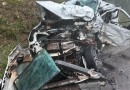Acidente entre caminhonete e caminhão causa morte na BR-282