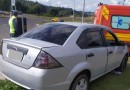 Motorista abandona local de acidente levando apenas uma garrafa de bebida