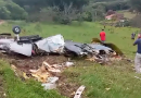 Avião cai em Minas Gerais e deixa sete mortos