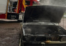 Incêndio atinge motor de veículo na Serra do BNH