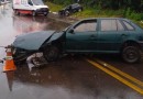 Vítimas são ejetadas de veículo em acidente com 6 feridos na BR-282