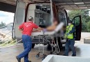 Homem se fere com facão no distrito de Idamar
