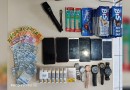PM recupera vários produtos furtados em loja após rastrear celular