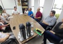 ASCOAGRIN recebe representantes do Sebrae e da Facisc para reunião de planejamento