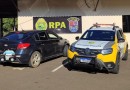 Polícia Militar recupera carro roubado do Rio Grande do Sul