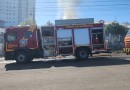 incêndio destrói residência no centro da cidade